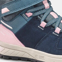 Quechua Warme En Waterdichte Wandelschoenen SH500 Leer Klittenband Kinderen Maat 24-34 -Mode Schoenen warme en waterdichte wandelschoenen sh500 leer klittenband kinderen maat 24 34 5