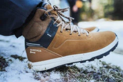 Quechua Warme En Waterdichte Wandelschoenen SH500 Leer Veters Kinderen Maat 35-38 -Mode Schoenen warme en waterdichte wandelschoenen sh500 leer veters kinderen maat 35 38 8