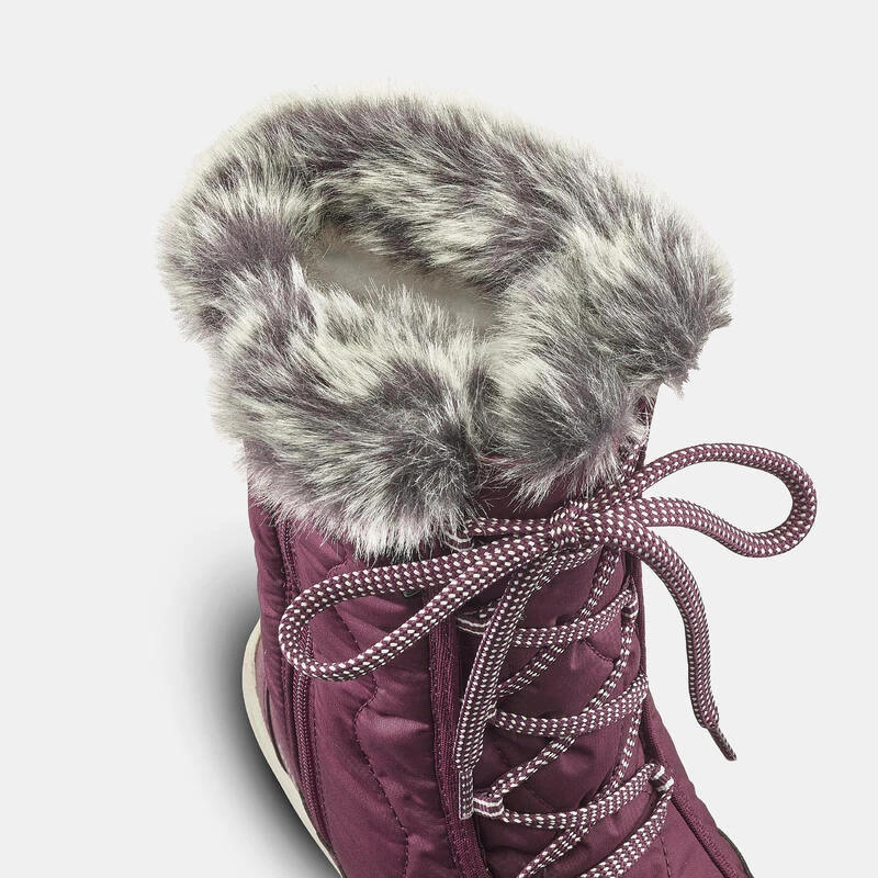 Quechua Warme Waterdichte Sneeuwlaarzen Kind SH500 Rits Maat 30-38 8 Quechua Warme Waterdichte Sneeuwlaarzen Kind SH500 Rits Maat 30-38 - Afbeelding 6