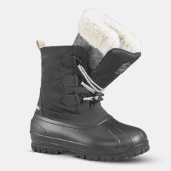 Quechua Warme Waterdichte Snowboots Kinderen SH100 ULTRA-WARM Maat 30 Tot 38 -Mode Schoenen warme waterdichte snowboots kinderen sh100 ultra warm maat 30 tot 38 2