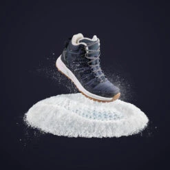 Quechua Warme Waterdichte Wandelschoenen Voor De Sneeuw Dames SH100 X-WARM Mid -Mode Schoenen warme waterdichte wandelschoenen voor de sneeuw dames sh100 x warm mid 4