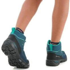 Quechua Waterdichte Halfhoge Wandelschoenen Voor Kinderen MH120 35 Tot 38 Turquoise 14 Quechua Waterdichte Halfhoge Wandelschoenen Voor Kinderen MH120 35 Tot 38 Turquoise -Mode Schoenen waterdichte halfhoge wandelschoenen voor kinderen mh120 35 tot 38 turquoise 4