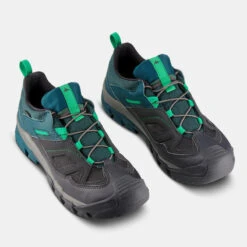 Quechua Waterdichte Wandelschoenen Met Veters Voor Kinderen Crossrock Maat 35-38 13 Quechua Waterdichte Wandelschoenen Met Veters Voor Kinderen Crossrock Maat 35-38 -Mode Schoenen waterdichte wandelschoenen met veters voor kinderen crossrock maat 35 38 groen 3