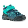 Quechua Waterdichte Wandelschoenen Voor Kinderen MH120 Mid 28 Tot 34 Turquoise -Mode Schoenen waterdichte wandelschoenen voor kinderen mh120 mid 28 tot 34 turquoise