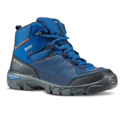 Quechua Waterdichte Wandelschoenen Voor Kinderen MH120 Mid 35 Tot 38