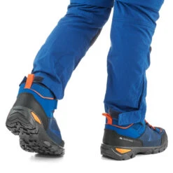 Quechua Waterdichte Wandelschoenen Voor Kinderen MH120 Mid 28-34 Klittenband -Mode Schoenen waterdichte wandelschoenen voor kinderen mh120 mid blauw 28 34 klittenband 4