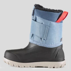 Quechua WATERDICHTE WARME SNEEUWLAARZEN VOOR KINDEREN SH500 X-WARM 24-38 -Mode Schoenen waterdichte warme sneeuwlaarzen voor kinderen sh500 x warm 24 38 2