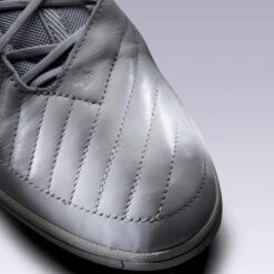 Kipsta Zaalvoetbalschoenen Ginka 900 Leer -Mode Schoenen zaalvoetbalschoenen ginka 900 leer grijs 11