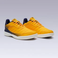 Kipsta Zaalvoetbalschoenen Junior Eskudo 500 15 Kipsta Zaalvoetbalschoenen Junior Eskudo 500 -Mode Schoenen zaalvoetbalschoenen voor kinderen eskudo 500 geel blauw 13